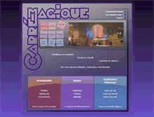 Tablet Screenshot of carremagique.com